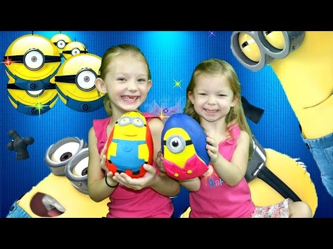 MINIONS and Despicable me Minions / Play-doh Surprise Eggs Video