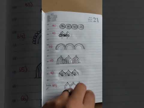 100 design for manadal art #mandala #art #india #like #shorts #youtubeshorts