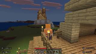 年金生活者のマイクラ生活　お城の外観を家らしく整える
