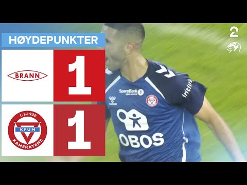 Brann 1 - 1 KFUM Oslo - Høydepunkter