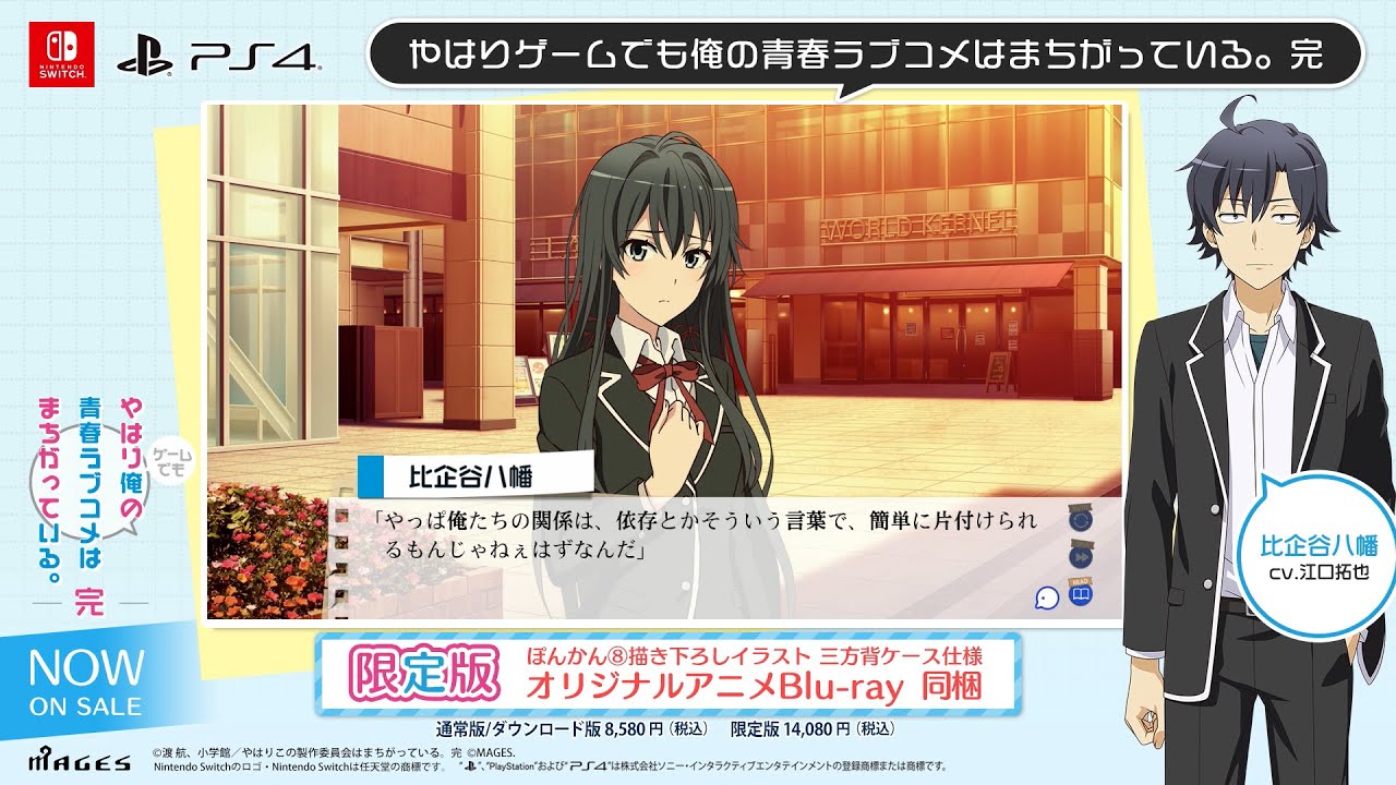 Yahari Game Demo Ore no Seishun Love Come wa Machigatteiru Kan ~ Limited  Edition - Switch