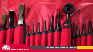 PC25KSS | 25–PC. Punch and Chisel Set | Mac Tools®