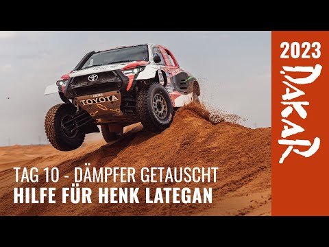 Inside Dakar 2023: Tag 10 - Yazeed Al-Rajhi & Dirk von Zitzewitz opfern Etappe 9 für Henk Lategan