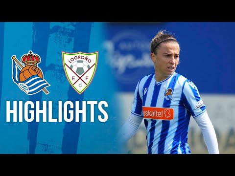 HIGHLIGHTS | Real Sociedad 3-1 EDF Logroño | 1ª Div. Femenina