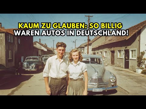 Der wahre Preis von Autos in den 60er Jahren 😱 (Du wirst ÜBERRASCHT sein)