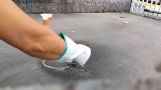 Teste em Piso Frio Pintado
