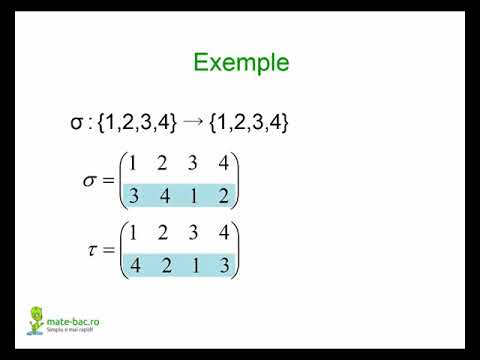 Introducere permutari _ Algebra cls. a 11a