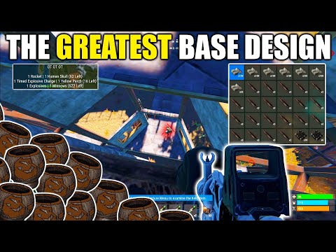 The Greatest Base I EVER Lived in - Rust Console Edition