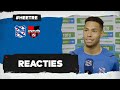 Milan van Ewijk en Joey Veerman na sc Heerenveen -  De Treffers