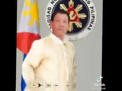 the president duterte dancing