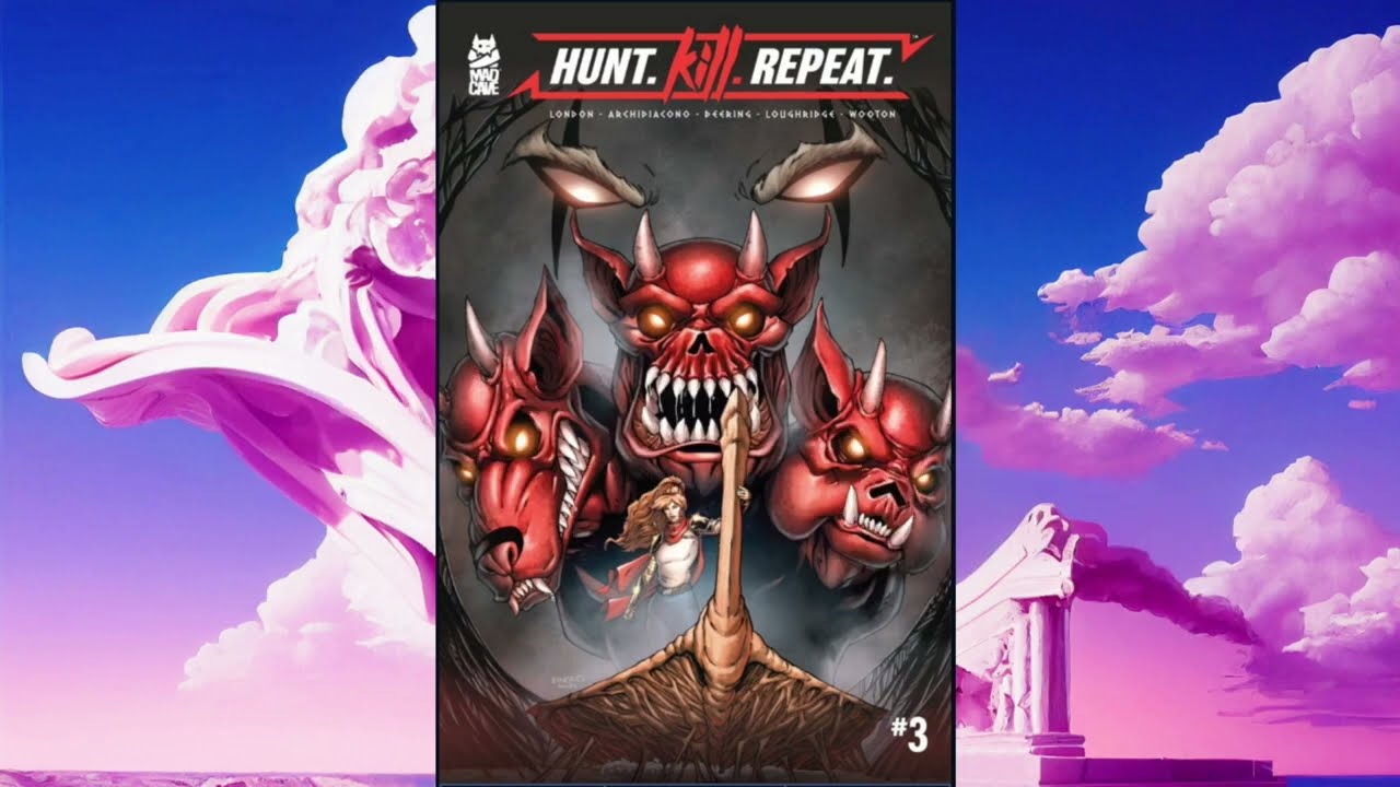 My read of the week  is Hunt. Kill. Repeat. from Mad Cave Studios.  #zeus #greekgods #artemis