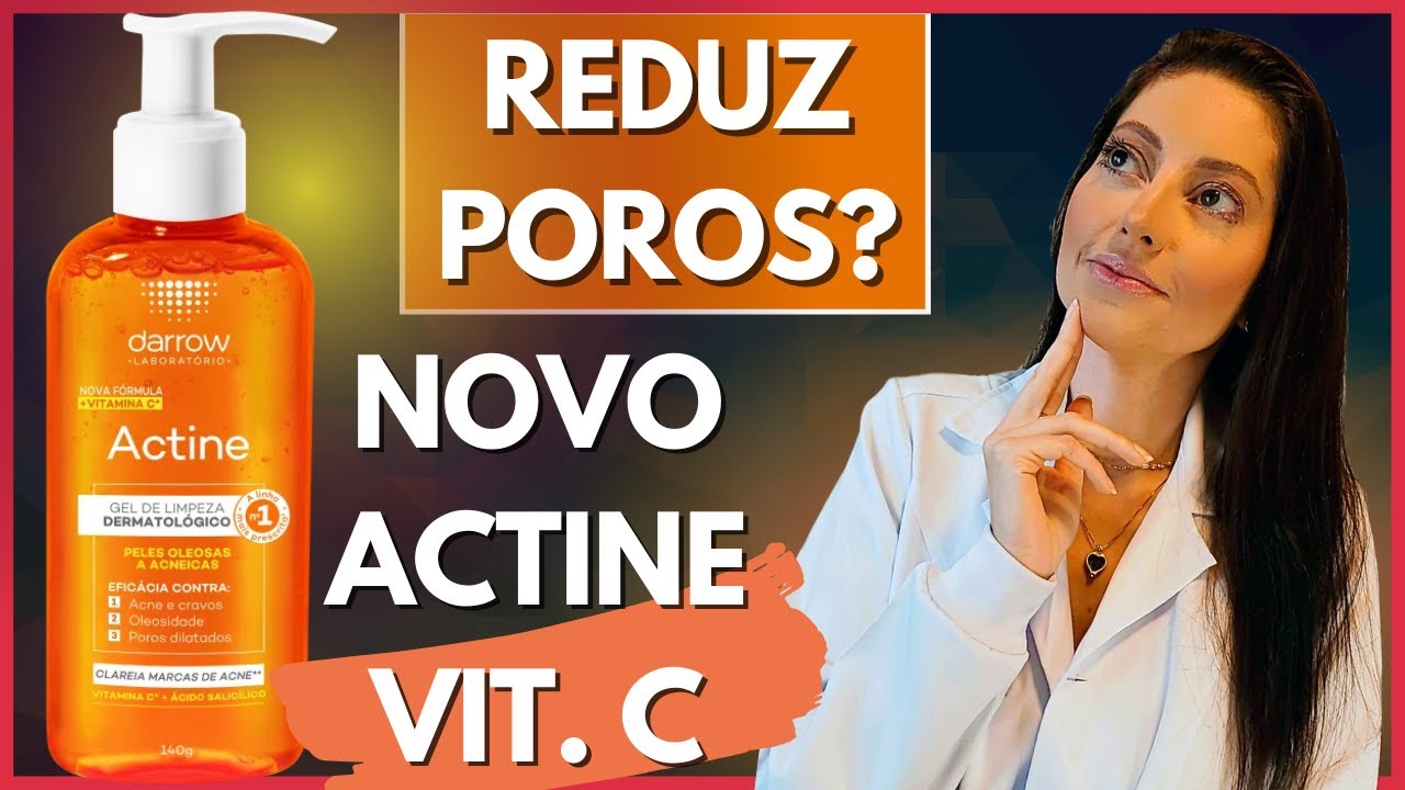 Actine CLEANSING GEL WITH VITAMIN C - Reduces blemishes and enlarged pores  Oily and acne-prone skin