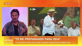 Declaração bem humorada de Lula sobre 2034 indica que presidente buscará reeleição em 2026