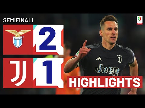LAZIO-JUVENTUS 2-1 | HIGHLIGHTS | SEMIFINALI | Coppa Italia Frecciarossa 2023/24