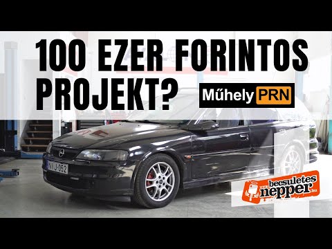 Ilyen a V6-os Vectra, fillérekért – Opel Vectra B 2,5 V6 – 2000 – MűhelyPRN 210