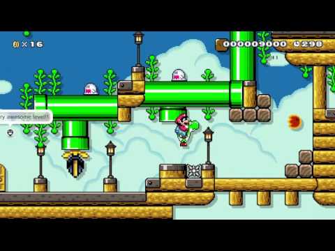 [W9] Citrus Ruins 1 by Kosten - SUPER MARIO MAKER - No Commentary 1AH