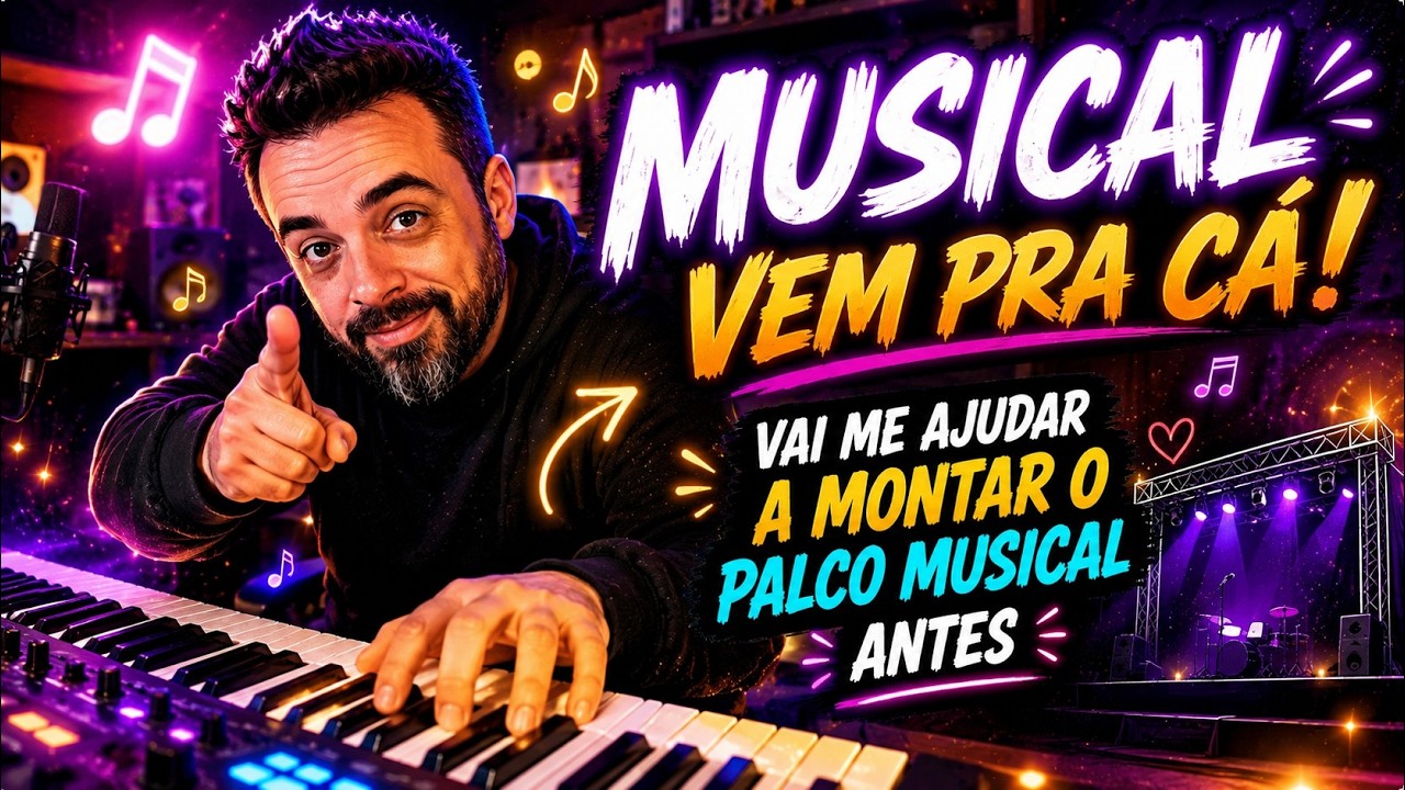 MUSICAL - BORA QUE HOJE TU VAI ME AJUDA A MONTAR TUDO!
