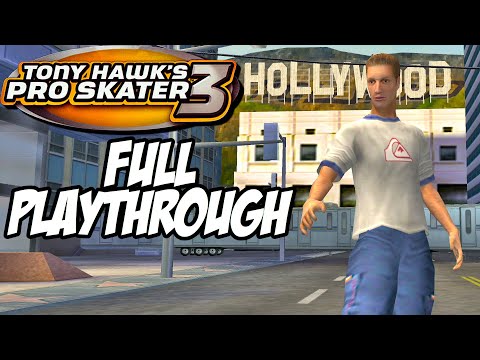 Tony Hawk's Pro Skater 3 PS2 Let's Play | Tony Hawk Career Mode