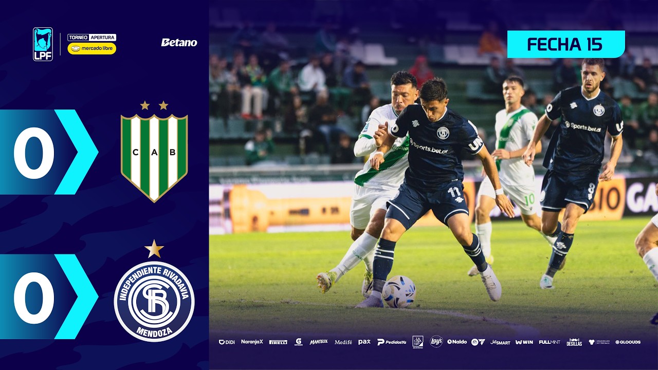 Banfield vs Independiente Rivadavia Highlights