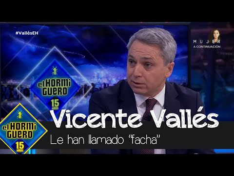 ¿Qué siente Vicente Vallés cuando le llaman "facha"? - El Hormiguero