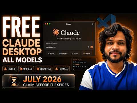 Claude Desktop Is Now FREE?! Use ALL Claude Models (Full Setup Guide)