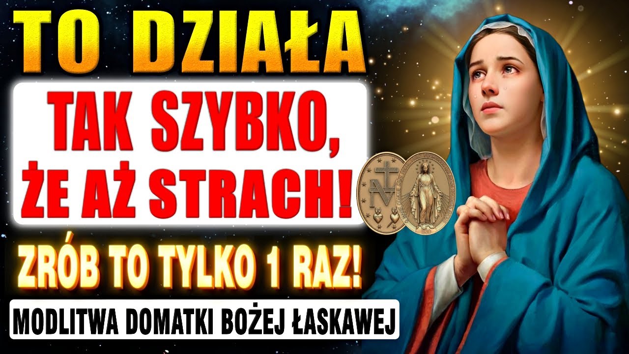 💖Potężna Modlitwa Matki Bożej Łaskawej - Ktokolwiek modlił się tą modlitwą, otrzymał swój cud🙏