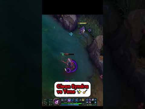 Clean Syndra vs Yone ✨🧹