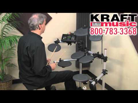 Kraft Music - Yamaha DTX500K Demo with Tom Griffin