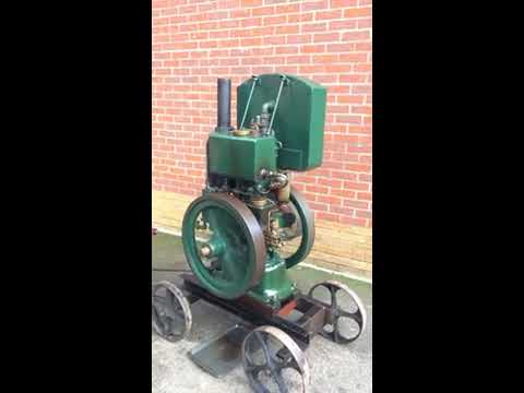Two stroke diesel portable stationary engine