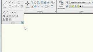 AutoCAD 2009 - Ribbon Introduction