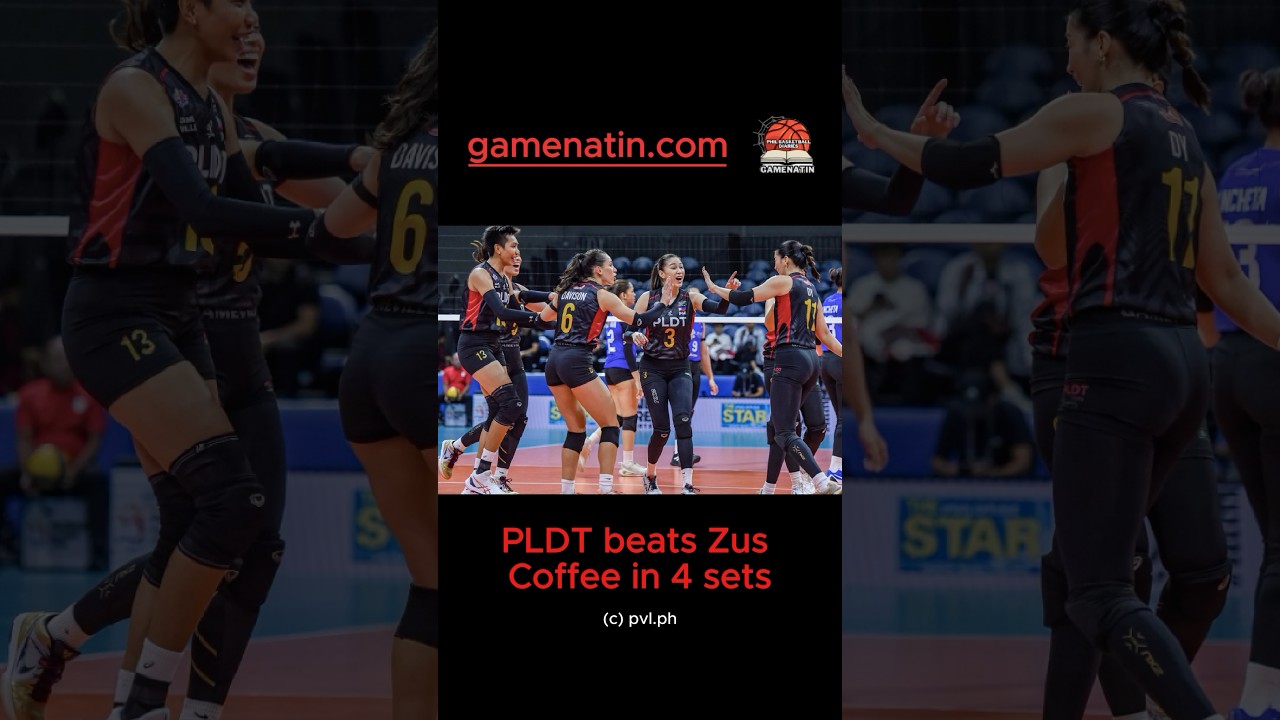 PVL Invitational 2025: PLDT stays perfect after beating Zus Coffee, 3-1