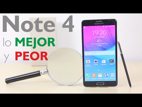 Galaxy NOTE 4 Análisis (en Español)