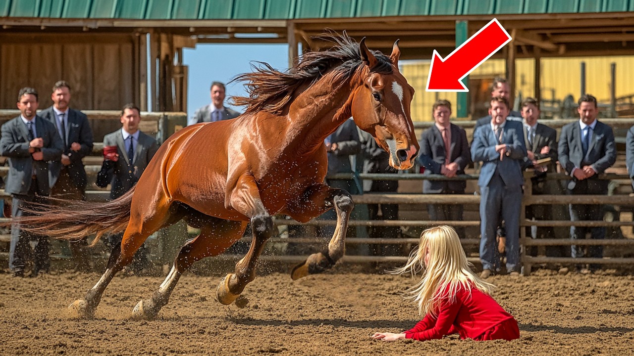 CABALLO ENLOQUECE AL VER A UNA CHICA... ¡LA RAZÓN DEJA A SU DUEÑO SIN PALABRAS!