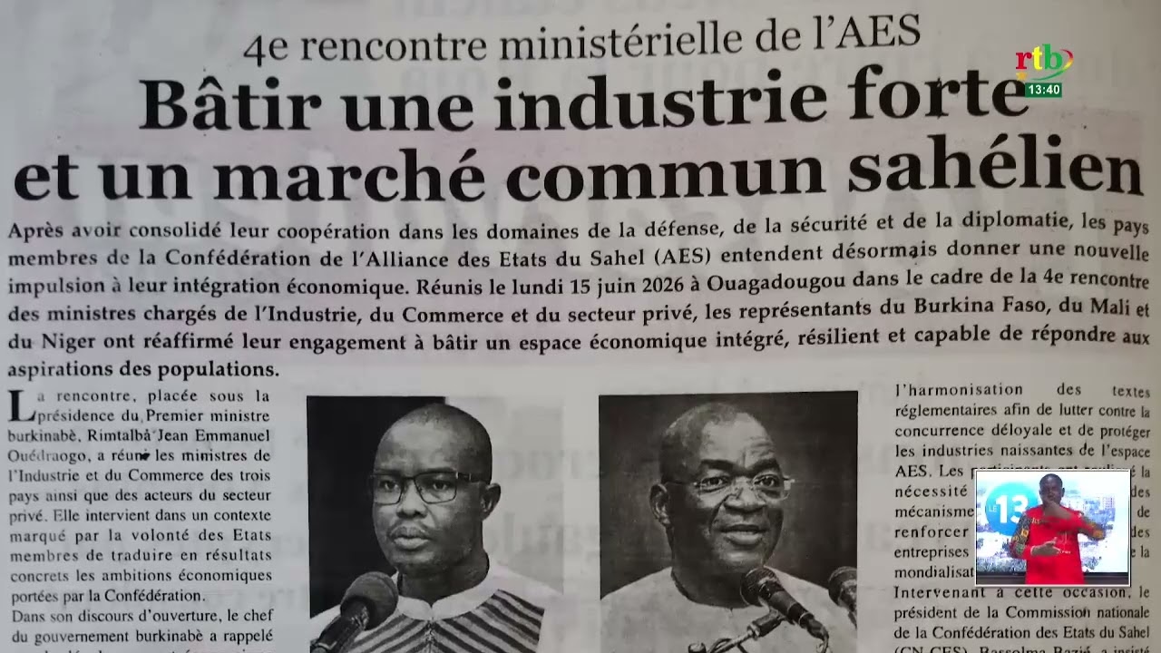 Revue de presse du 16 juin 2026
