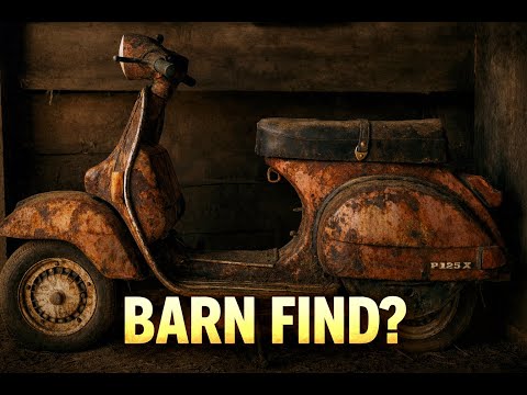 This Abandoned Vespa Was Left to Rot… Until Now - Full Edition