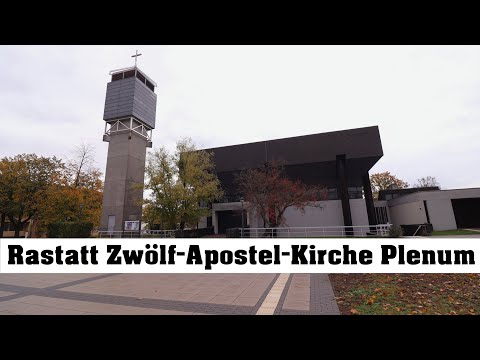 RASTATT (D)-Röttererberg, Zwölf-Apostel-Kirche, Vollgeläute