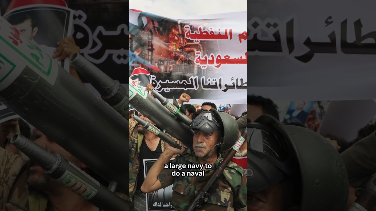 Video | Yemen's Iranian-backed Houthi rebels say they will block Saudi shipping in Red Sea