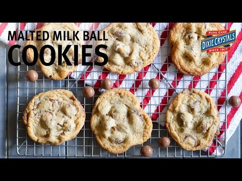 How to Make Malted Milk Ball Cookies