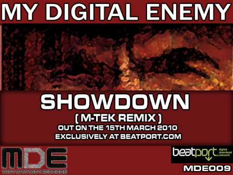 My Digital Enemy 'Showdown' (M-Tek Remix) - MDE Records