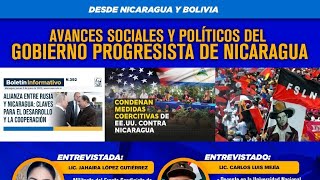 AVANCES SOCIALES Y POLÍTICOS DEL GOBIERNO PROGRESISTA DE NICARAGUA