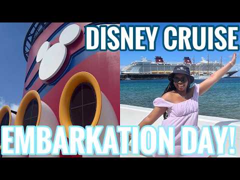 Thumbnail for DISNEY CRUISE EMBARKATION DAY VLOG! SETTING SAIL ON MY FIRST DISNEY CRUISE, THE DISNEY FANTASY