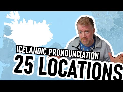 25 Locations in ICELAND | Pronounciation Guide