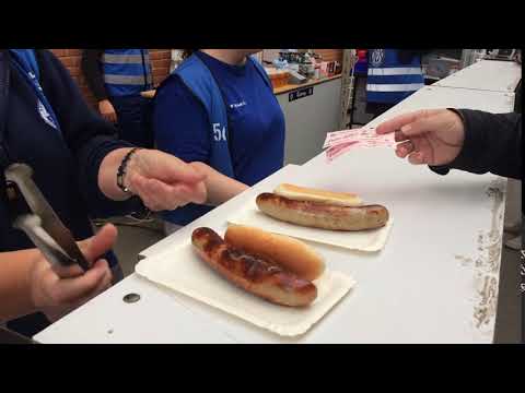 Den bedste stadionpølse i Alka Superligaen findes på Sydbank Park