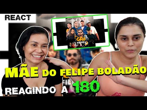 Mãe do Mc Felipe Boladão Reagindo 180 - Alok, DJ Victor