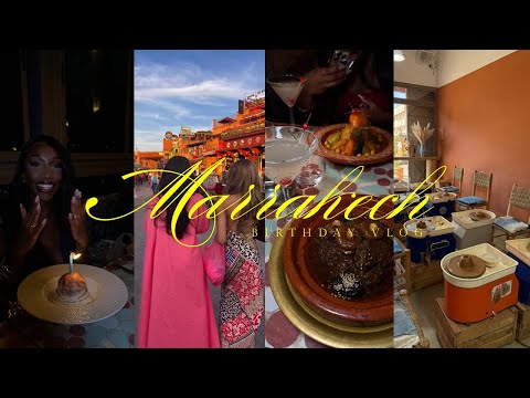 MARRAKECH VLOG 2025 | SPEND MY 26th BIRTHDAY IN MARRAKECH, MOROCCO🇲🇦 GIRLS TRIP!