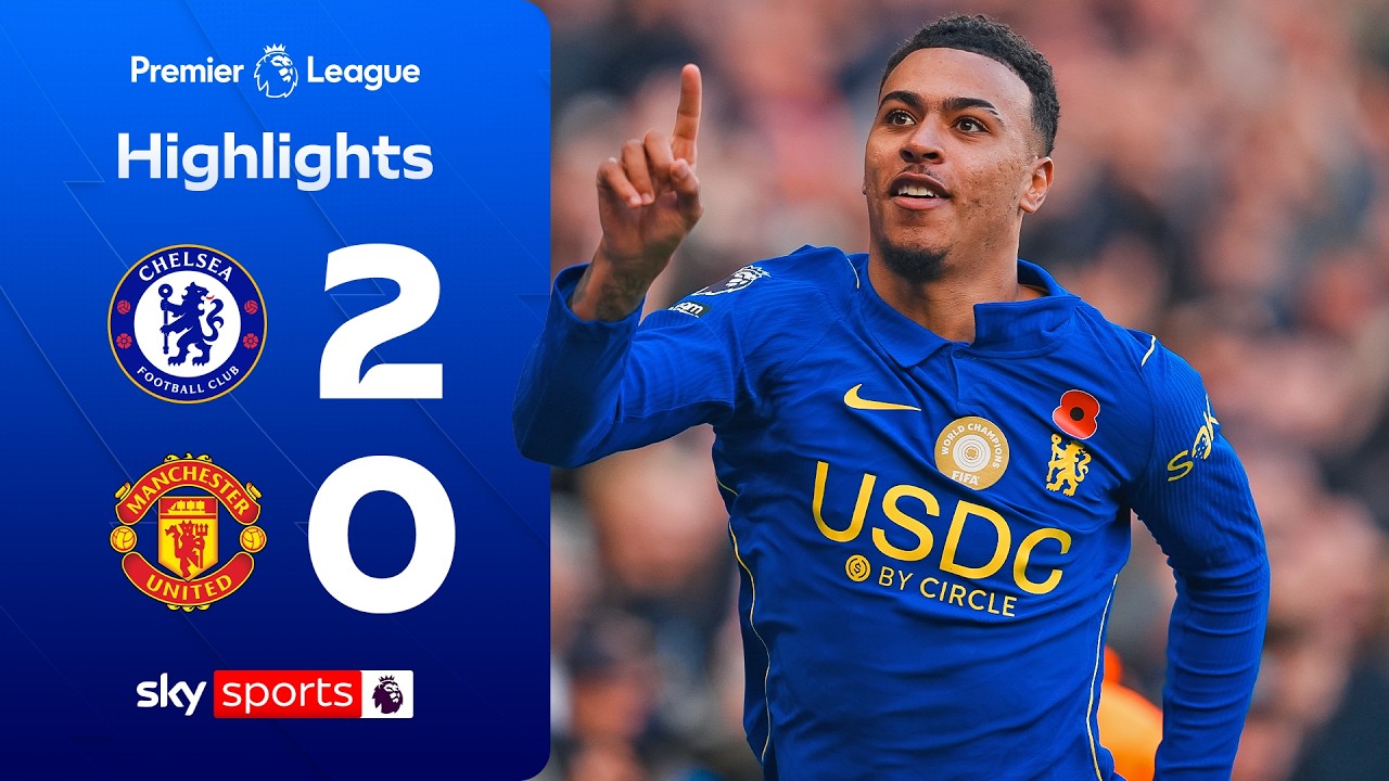 Rogers & Palmer pile more misery on Red Devils! | Chelsea 2-0 Man United | Premier League Highlights