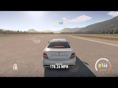Forza Horizon 2 XB1 | Acceleration Test | Mercedes Benz C63 AMG Black