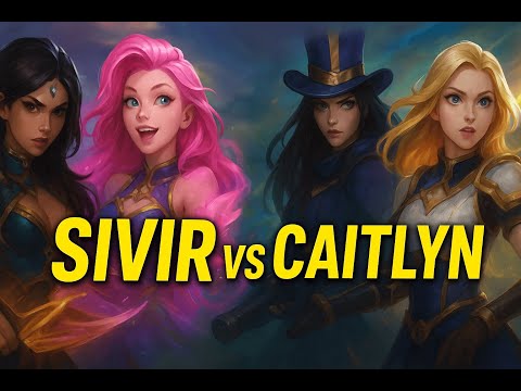 Sivir & Seraphine vs Caitlyn & Lux | Intense Bot Lane Showdown!