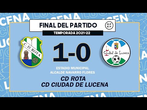 LIGA: CD ROTA 1-0 CIUDAD LUCENA