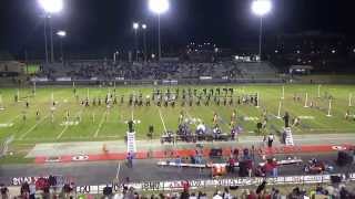 preview picture of video 'Florence Falcon Marching Band @ Decatur 10-25-14'